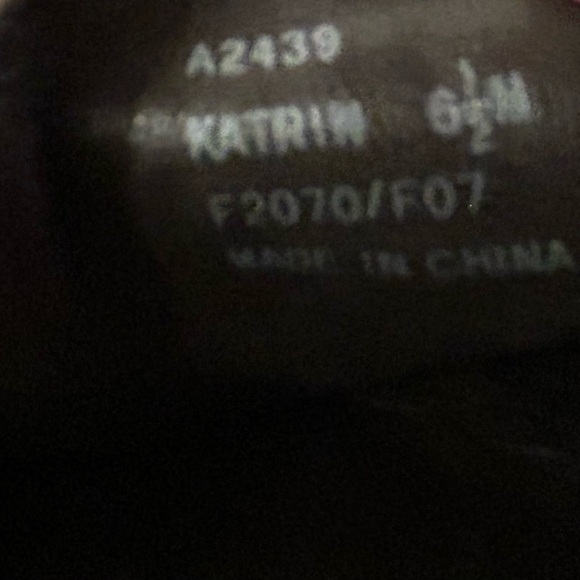 Coach Katrin Brown Logo Slip-On Flats with Gold Accents - Picture 2 of 5